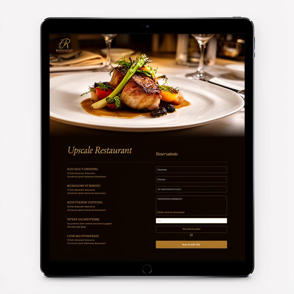 Restaurant Chain Website