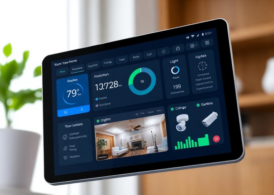 Smart Home IoT Dashboard